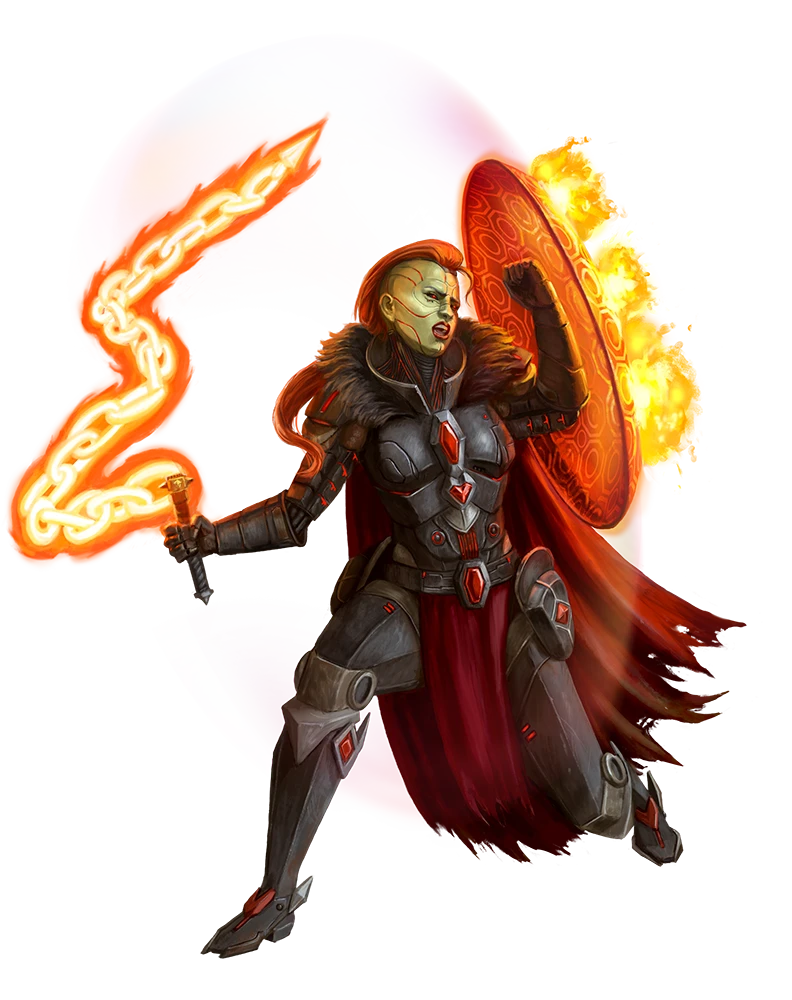 Image of an android hellknight