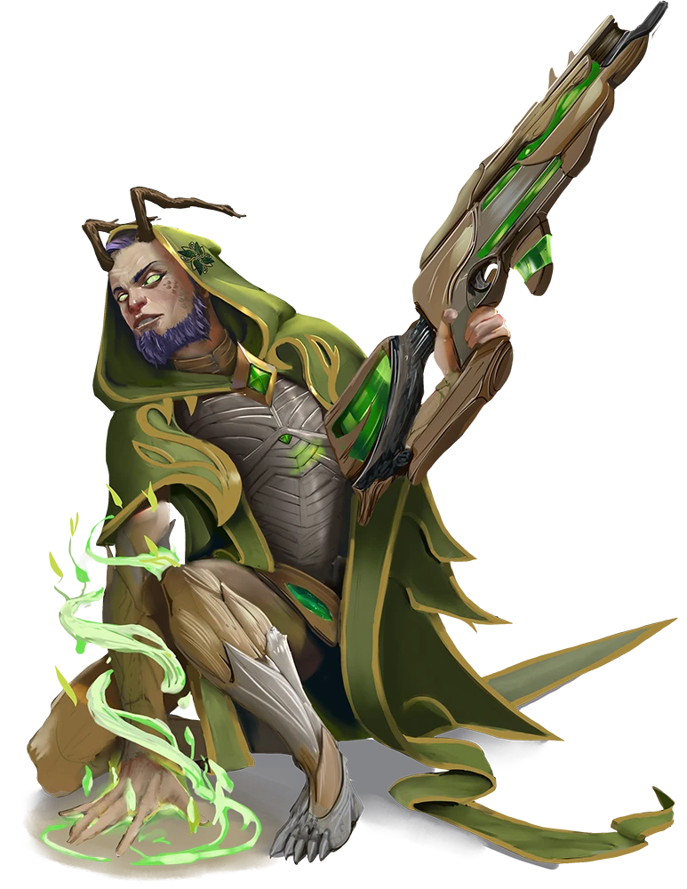 Image of a lashunta xenodruid